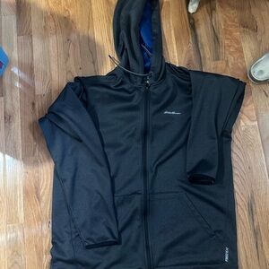 Eddie Bauer Men's Black Performance Jacket - LARGE TALL